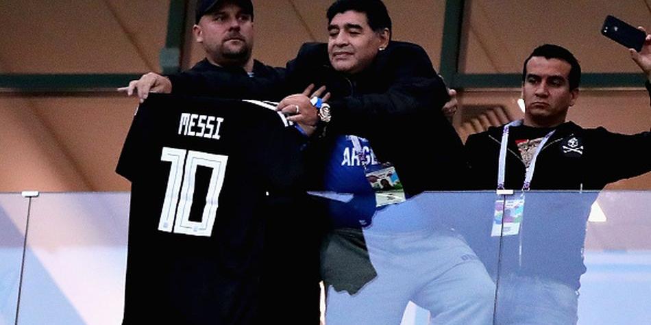 Maradona "perdió" la memoria, dice que nunca criticó a Messi y pidió su vuelta a la Argentina