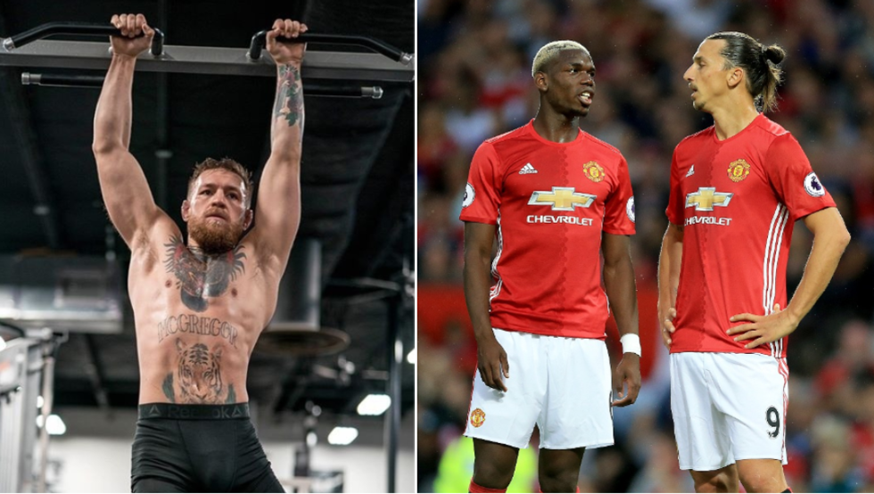 Conor McGregor: “Ibrahimovic y Pogba son bienvenidos a entrenar conmigo”