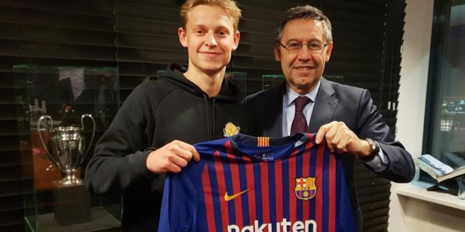 'Le voy a dar muchos pases a Messi': Frankie De Jong
