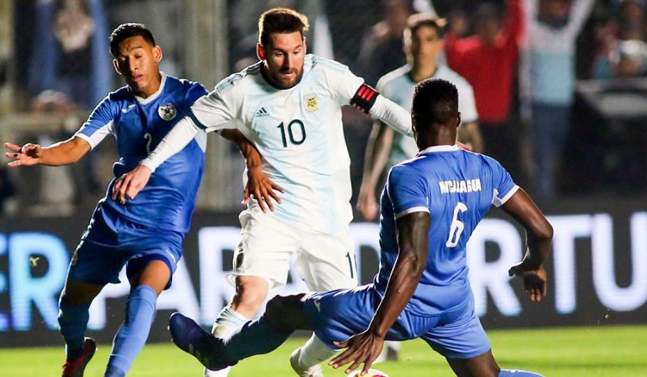 Doblete de Messi