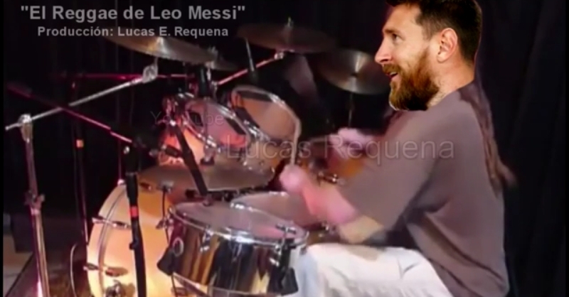 La ocurrente canción de Messi contra la Conmebol