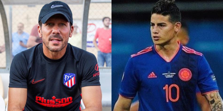 Sin lugar para James: la realidad del Atlético de Madrid de Simeone