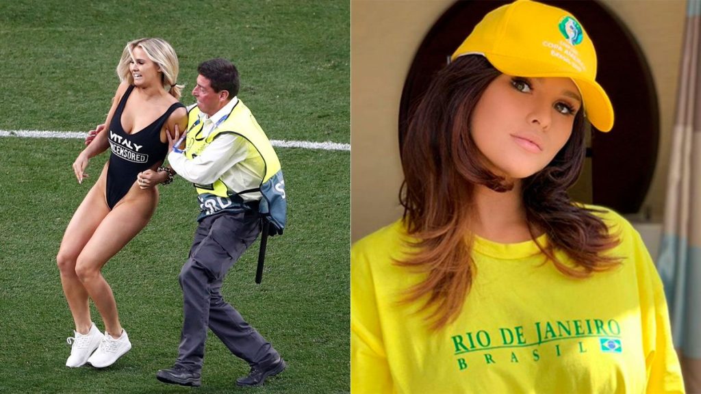 Kinsey Wolanski quiso invadir la final de la Copa América y terminó en prisión