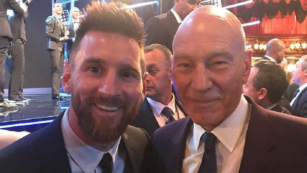 Patrick Stewart, el Profesor de "X-Men", contó la increíble historia de cómo conoció a Lionel Messi