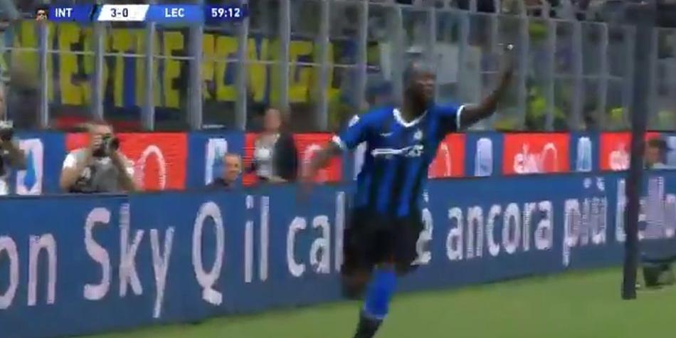 Lukaku debutó como goleador en el Inter