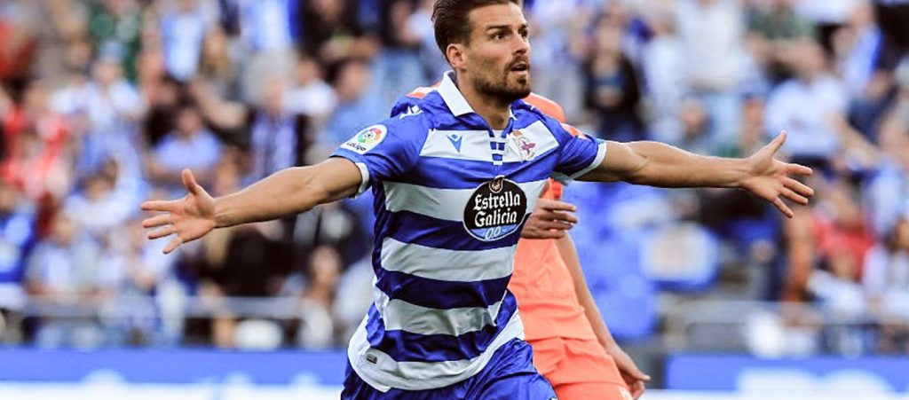 Christian Santos marcó con La Coruña pero no está garantizada su permanencia en el equipo