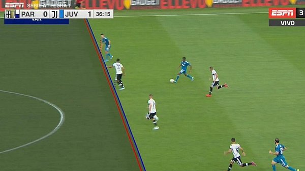 Cristiano Ronaldo marca un golazo en la Serie A y el VAR lo anuló por un insólito offside
