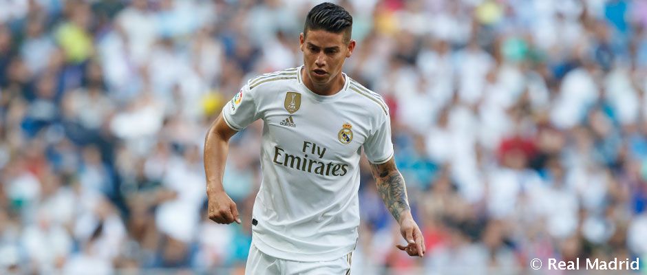 El infortunio de James Rodríguez: Lesionado tras su primer partido con el Real Madrid