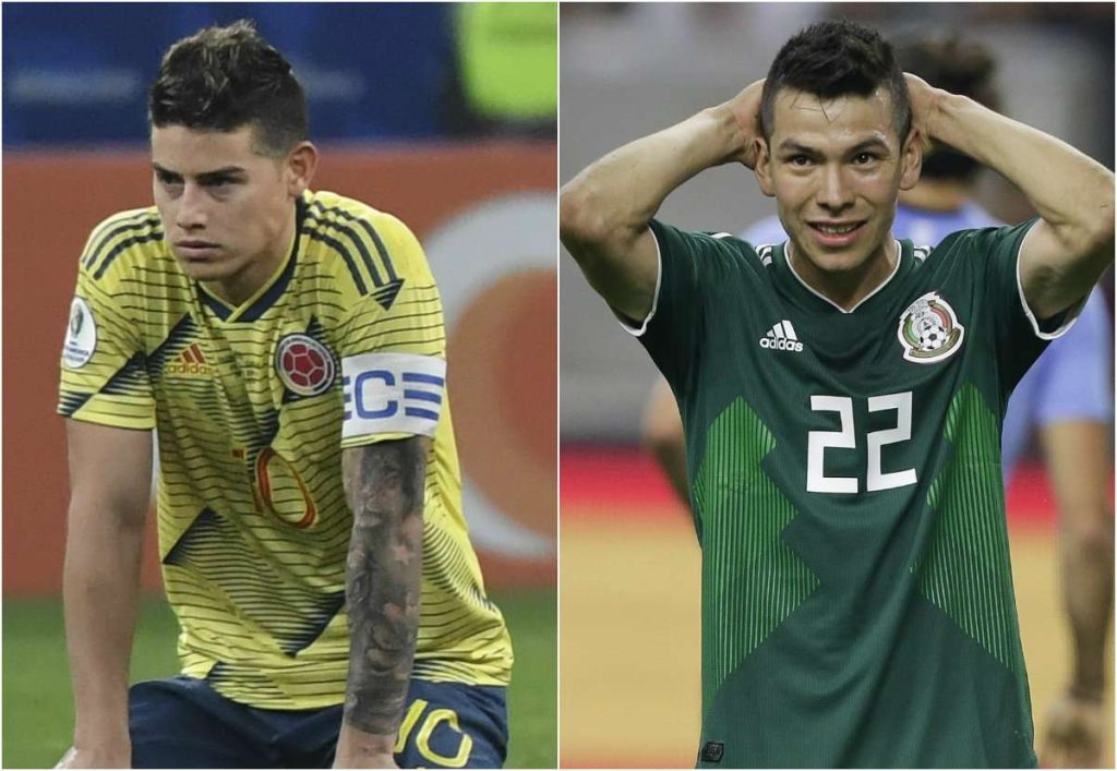 Presidente del Napoli: "Me gusta más Lozano, pero James tiene más experiencia"