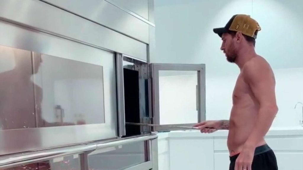 El asado de Messi se hizo viral y estallaron los memes