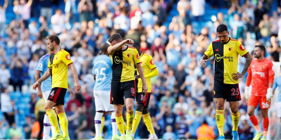 Watford fue goleado 8-0 y se viralizó el mapa de calor de su delantero