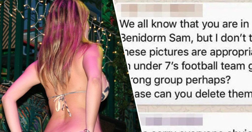 Madre envía por error foto sexual al grupo de WhatsApp del equipo de fútbol de su hijo
