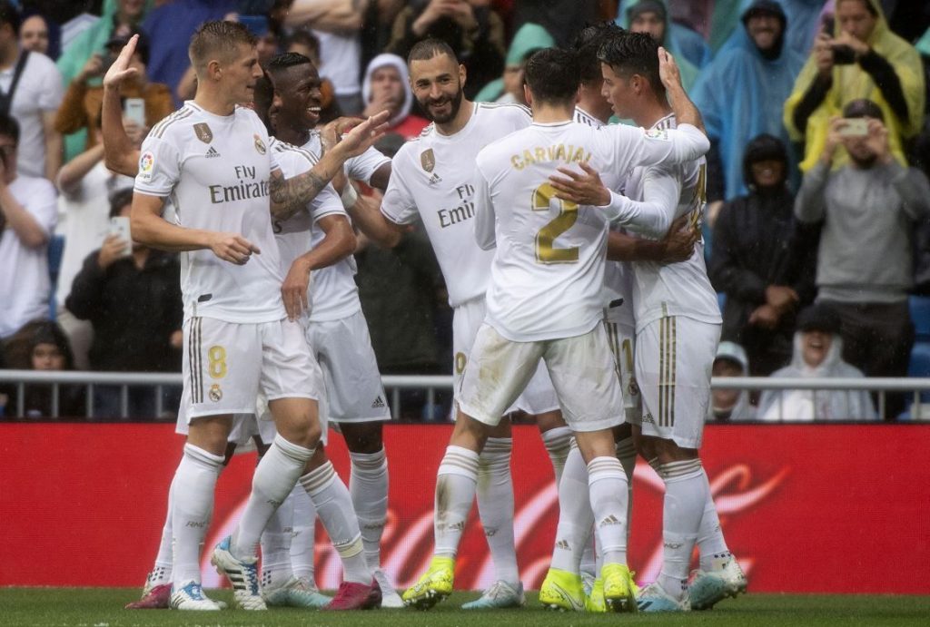 Buena actuación de James: Real Madrid ganó pero con sustos