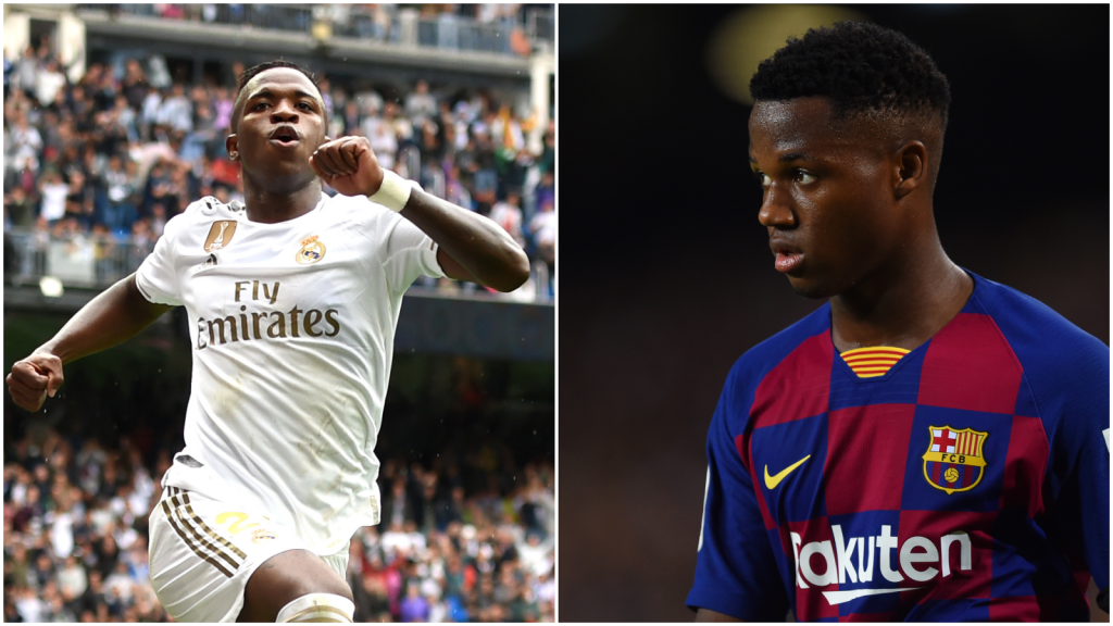 Ansu Fati ya ha marcado más goles que Vinicius en la Liga