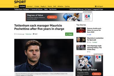 Echaron a Pochettino de Tottenham: la crítica de Lineker y el rumor sobre Mourinho