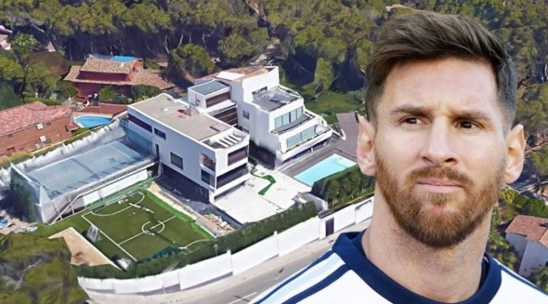 ¿Por qué los aviones no pueden volar sobre la casa de Messi?
