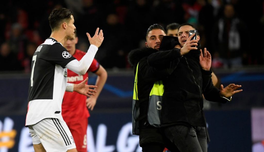 ¿Agresión o agredido?La situación que vivió Cristiano Ronaldo al final del partido