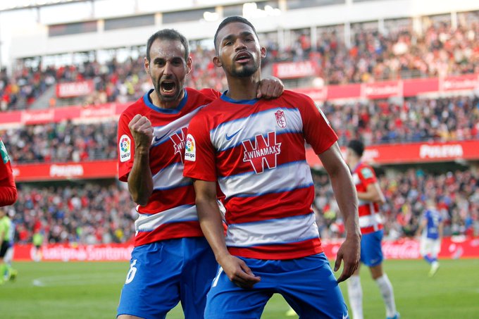 Yangel Herrera marcó un ‘golazo’ en triunfo del Granada