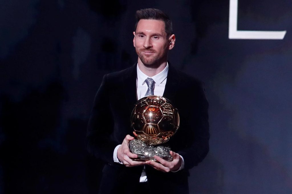Messi conquista su sexto Balón de Oro