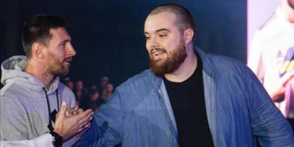 Messi lo fue a saludar y él lo ignoró por completo