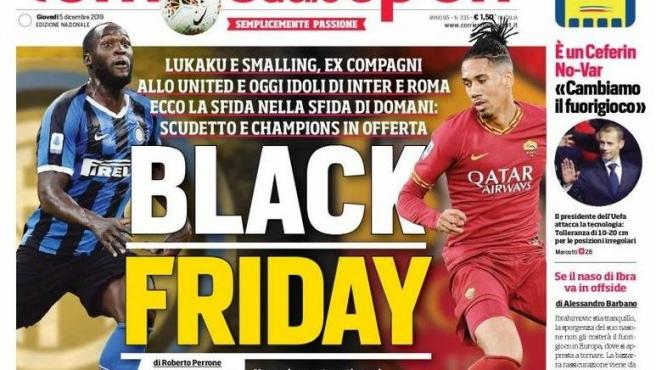 La polémica portada racista del Corriere dello Sport que ha incendiado las redes
