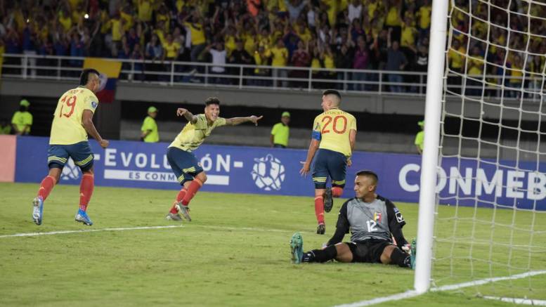 La Vinotinto eliminada del preolímpico pierde 2-1 ante Colombia
