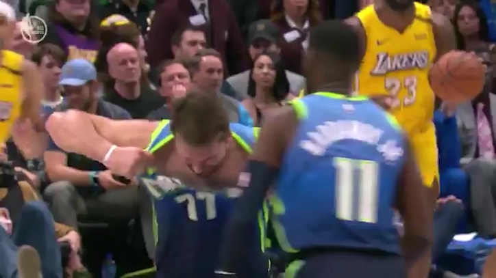 La desesperación de Doncic ante un descomunal LeBron: "Me sentía como si no supiese jugar al baloncesto"