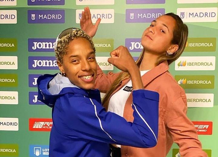 Noche de Reinas en Madrid: Deyna conoció a Yulimar luego que rompiera el record mundial