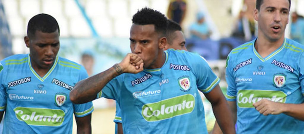Venezolano Diomar Díaz marcó doblete para Jaguares ante Millonarios
