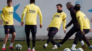 Roces en el vestuario del Barcelona terminan con una pelea en el entrenamiento