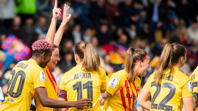 El Barcelona conquista la Supercopa femenina con una escandalosa goleada 10 a 1 a la Real Sociedad