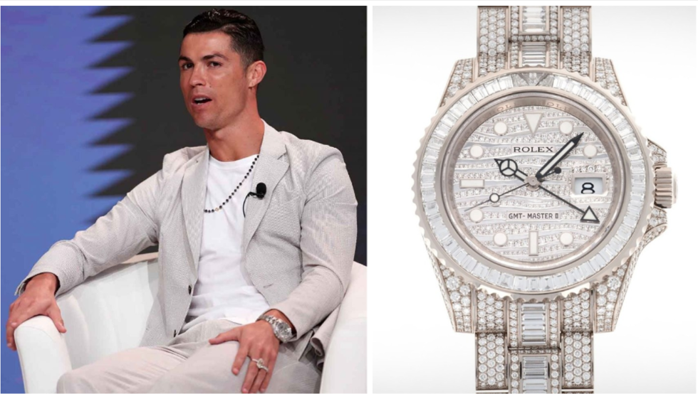 Cristiano Ronaldo tiene el Rolex más caro del mundo