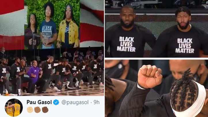 La NBA volvió, actos contra del racismo, Lakers reinician sueño campeonil