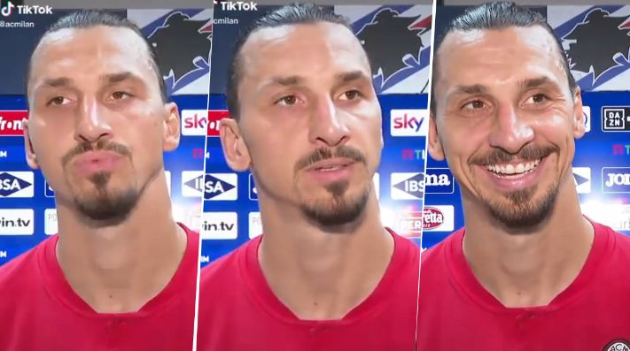 Quiso robarle el balón a Ibrahimovic y terminó humillado
