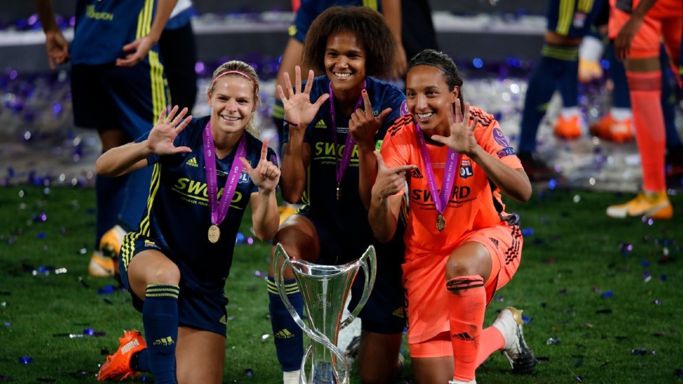 Lyon conquista su quinta Champions femenina consecutiva