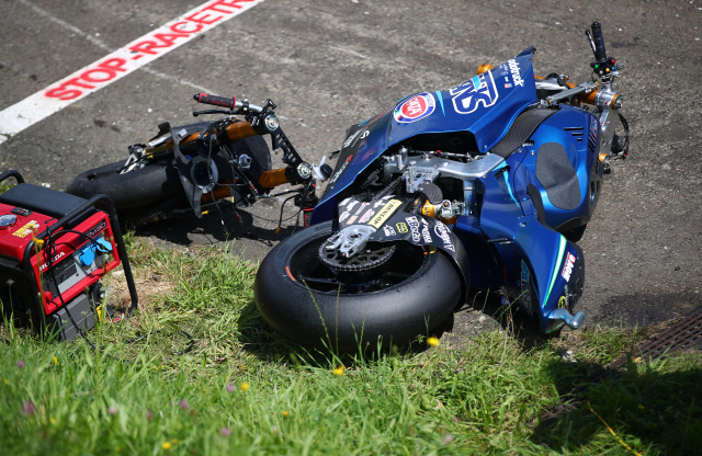 Volvió a nacer: Valentino Rossi estuvo a centímetros de un terrorífico accidente en la MotoGP