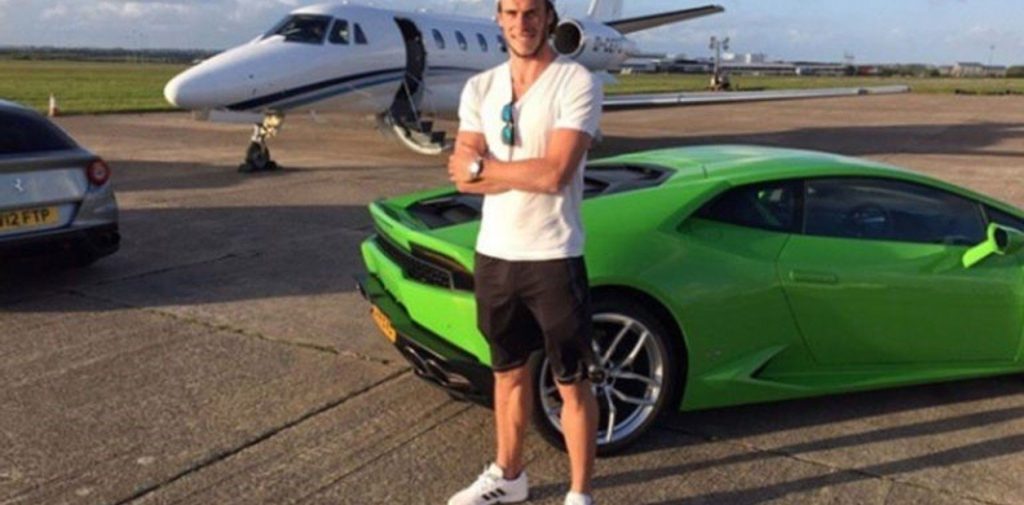 Los lujos de Bale lo hacen sobrellevar su mal momento deportivo en el Real Madrid