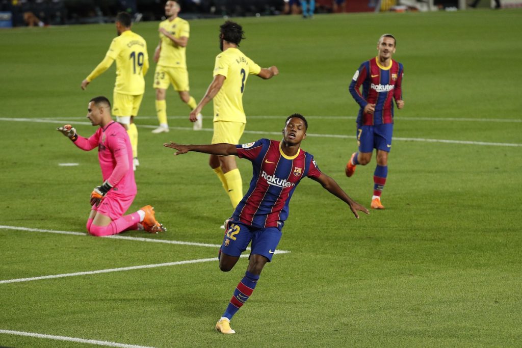 Ansu Fati acalló al sector del Barca que esaba preocupado por la ida de Luis Suárez