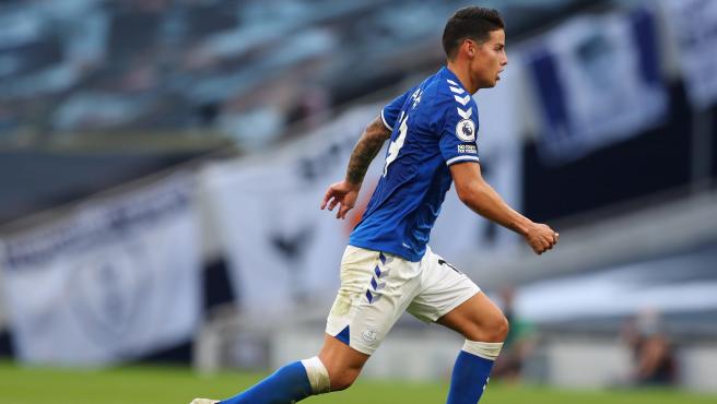 Revelan que James Rodríguez fichó gratis con el Everton