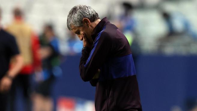 Setién le declara la guerra al Barça y anuncia acciones legales por su finiquito