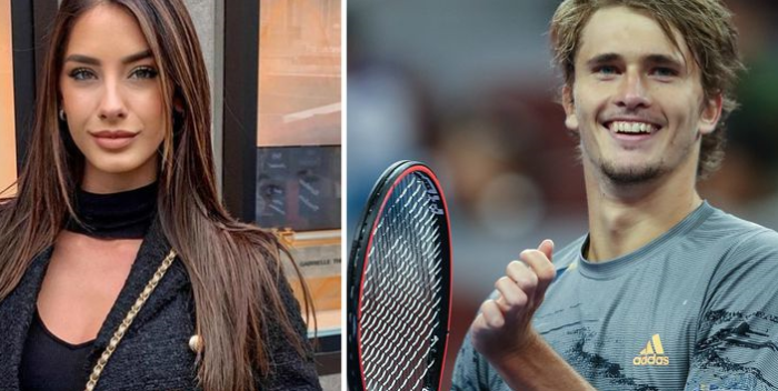 Exnovia de Zverev asegura que está esperando un hijo del tenista