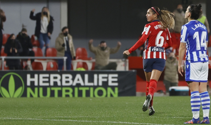 Deyna Castellanos aportó doblete y asistencia para la victoria del Atlético