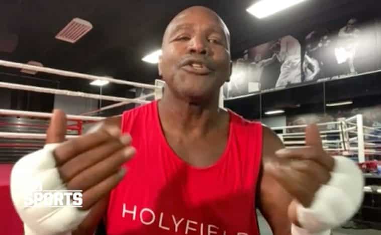 "¡Hagámoslo, papi!": Evander Holyfield se dice listo para pelear con Mike Tyson