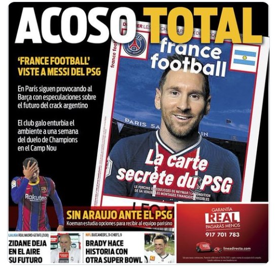 Se calienta la cosa: Sport le responde a portada de France Football