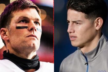 Británicos se burlan de estadounidenses comparando a James con Tom Brady