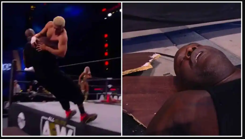 KO: Shaquille O'Neal termina en el hospital tras debutar en la lucha libre