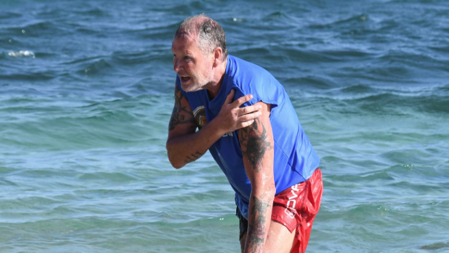 Paul Gascoigne sufre un accidente en 'Supervivientes' y tiene que ser trasladado a un hospital