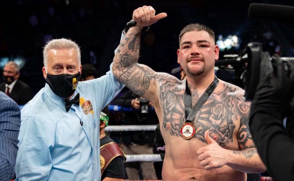 ¿Cuánto ganó Andy Ruiz? La cifra de dinero que se llevó en su pelea con Arreola