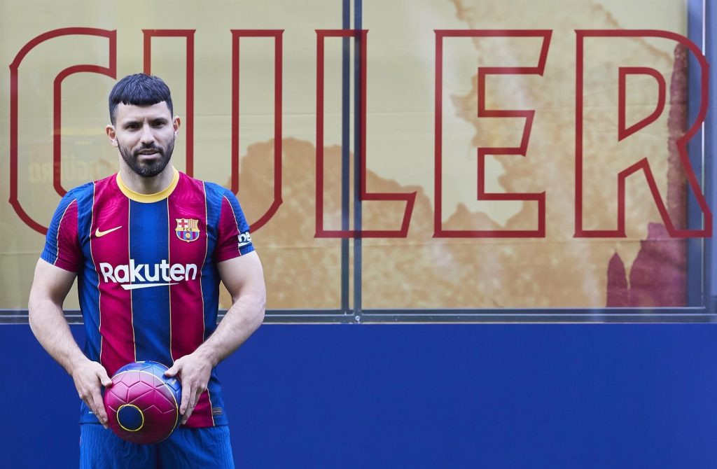 Kun Agüero: “De niño quería jugar aquí, es el mejor equipo del mundo”