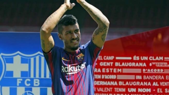 Paulinho rescinde su contrato al no poder entrar en China por la pandemia